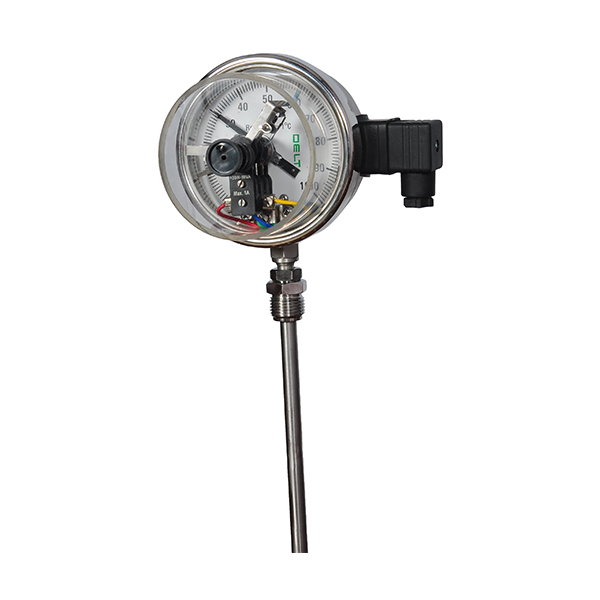 Temperature gauge With Electric Contact