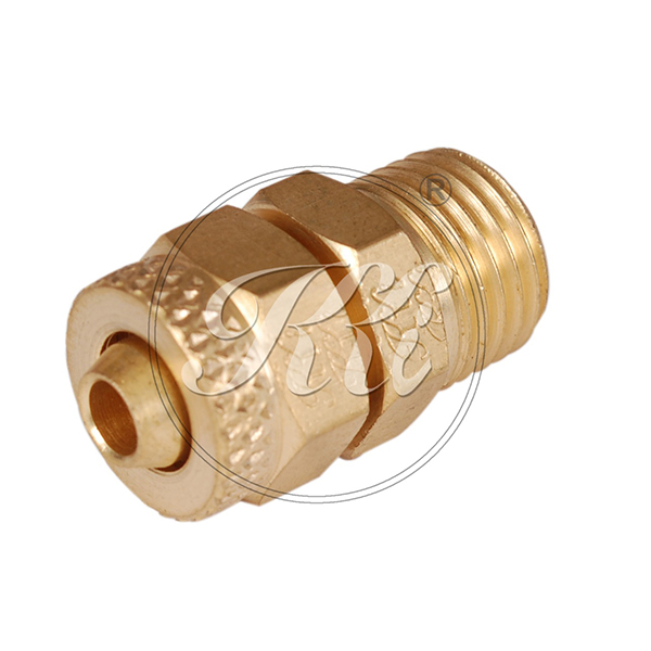 Brass PU Connector Assembly